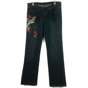 Embroidered Jeans